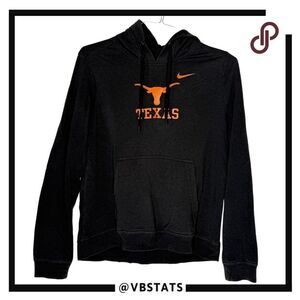 Nike Women's‎ Texas Longhorns Long Sleeve Pullover Hoodie Black Large
